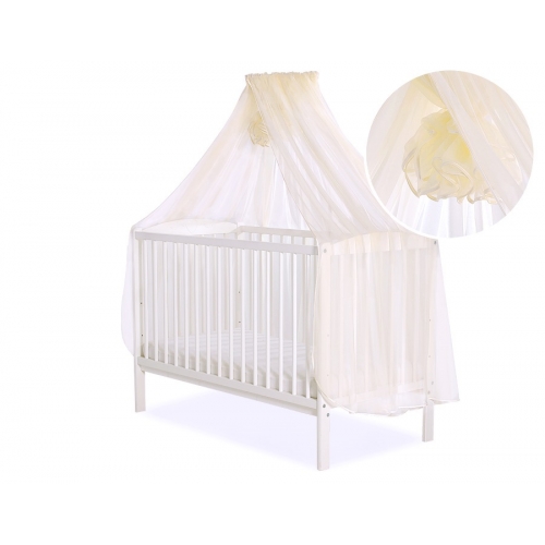 Mosquito-net made of Chiffon 470 x 160 cm - cream