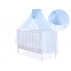 Mosquito-net made of Chiffon 470 x 160 cm - blue