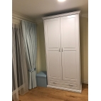Classical 2-door wardrobe