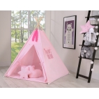 Palapinė vaikams TEEPEE - rožinė