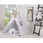 Teepee tent for children's - grey