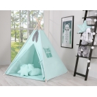 Teepee tent for children's - mint