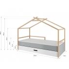 Bed TEEPEE JUNIOR  90 x 200 cm