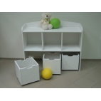Low shelf  FLOWER with 3 boxes