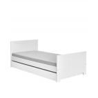 Vaikų kambario baldai NAMUKAI - Lova 200x90 cm su stalčiumi