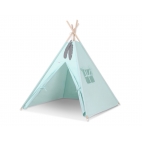 Palapinė vaikams TEEPEE mėtinė - MINI komplektas