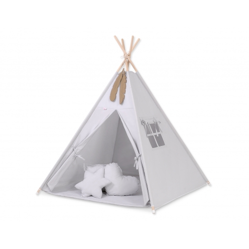 Palapinė vaikams TEEPEE- pilka