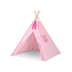Palapinė vaikams TEEPEE rožinė MINI komplektas