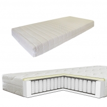 Pocket mattress TR004 with viscoelastic foam