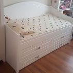 Medinė lova dviems vaikams ELLA