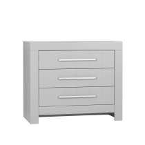 Chest of 3-drawers CALMO, grey