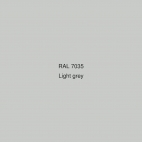 Spalva RAL 7035
