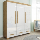 Wardrobe 3-door AKI