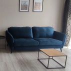 Sofas 3-seat DANGUS, wooden legs