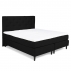 Continental bed LUX, black