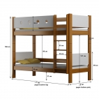 Children's bunk bed URWIS 
