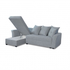 Corner sofa-bed ARIA grey