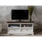 TV komoda KTBEL balta-riešutas