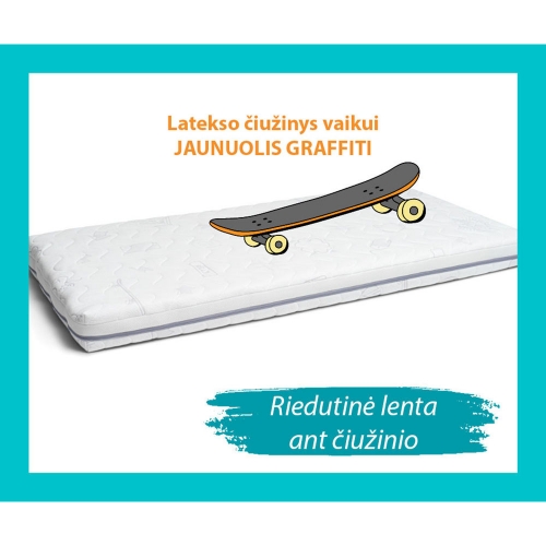 Latex mattresses for children JUNIOR GRAFFITI