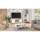 TV spintelė KBSAN balta