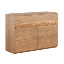 Oak wood chest of drawers MKDIV 1,2