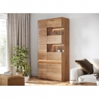 Ąžuolinė vitrina MKDIV 2D, dešinė