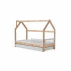 Lova vaikams NAMELIS 200x90 cm su 2 apsaugomis