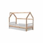 Lova vaikams NAMELIS 200x90 cm su 4 apsaugomis