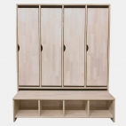 Wooden dressing cupboard