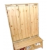 Cupboard for cloakroom with 3 parts